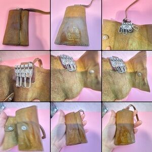 VTG Tideway  Belly Series Made in Japan Brown Leather Key Holder